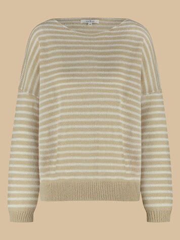 Circle Of Trust Reign knit fresh tan stripe