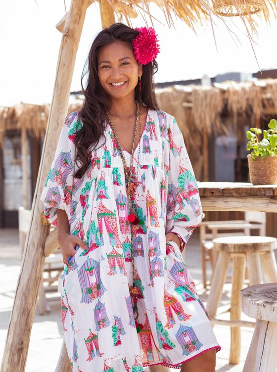 Jurk Rok Voorkant Kort Achterkant Lang Korte Bruine Rok Met Zwarte