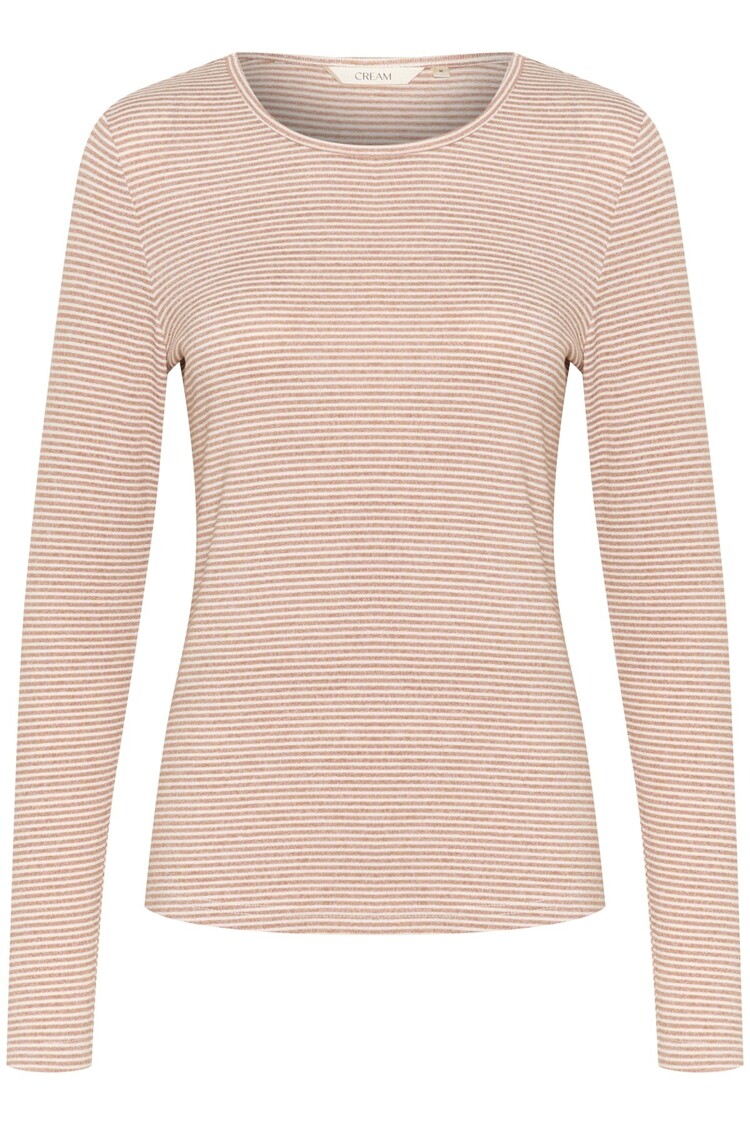 Cream CRAmma LS t-shirt cinnamon swirl Cream
