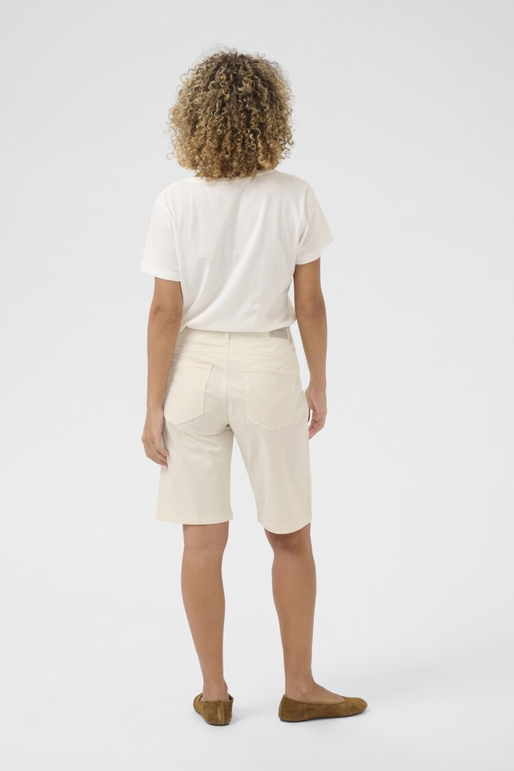 Cream CRBerta twill shorts turtledove Cream