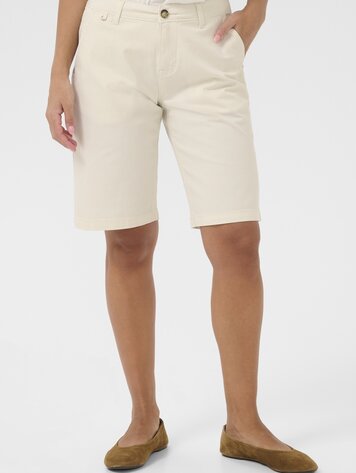 Berta twill shorts turtledove