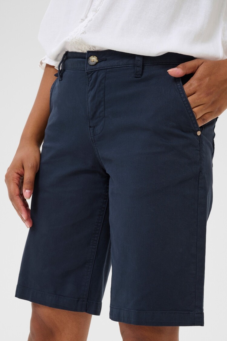 Cream CRBerta twill shorts navy blazer Cream