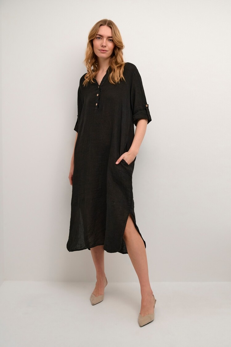 Cream CRBellis caftan dress pitch black Cream