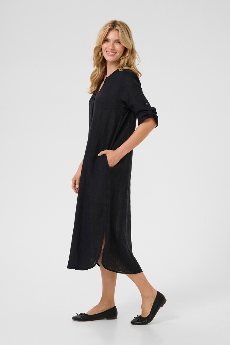Cream CRBellis caftan dress pitch black Cream
