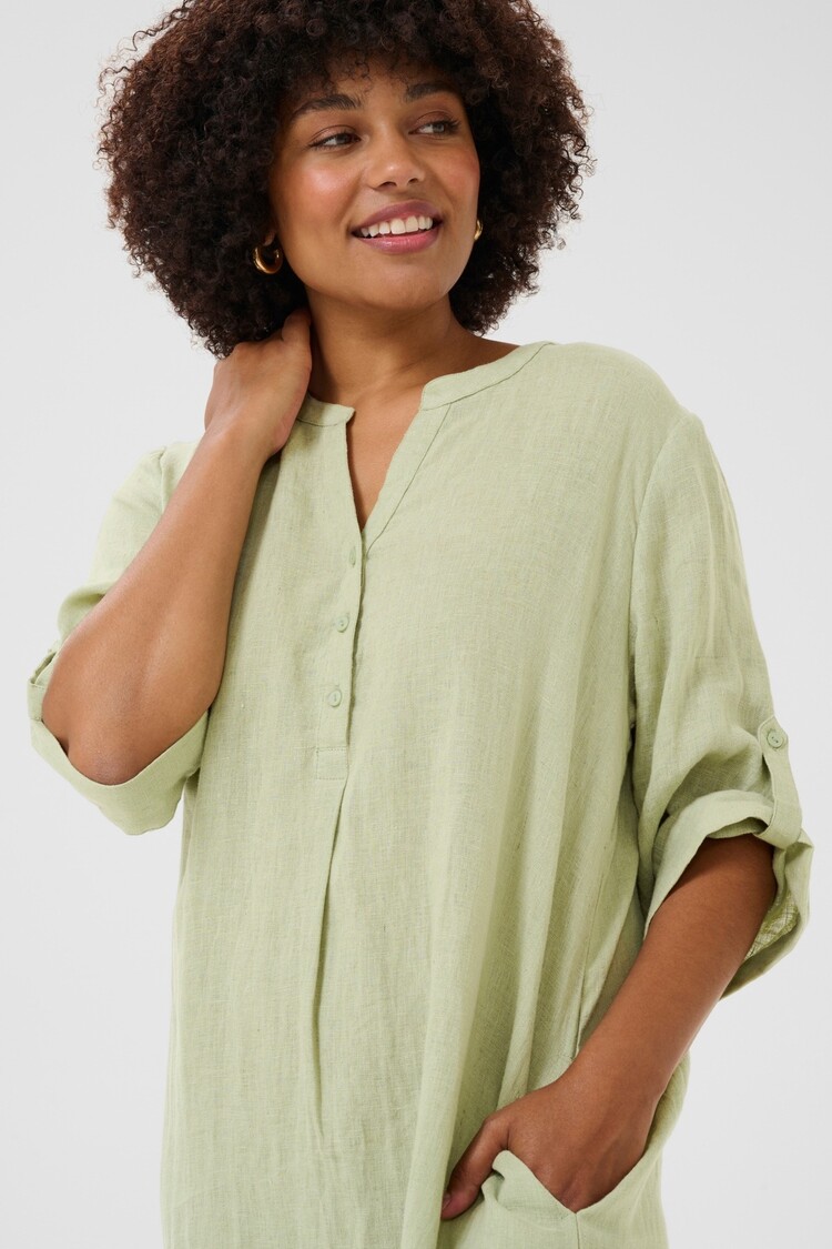 Cream CRBellis caftan dress tea Cream