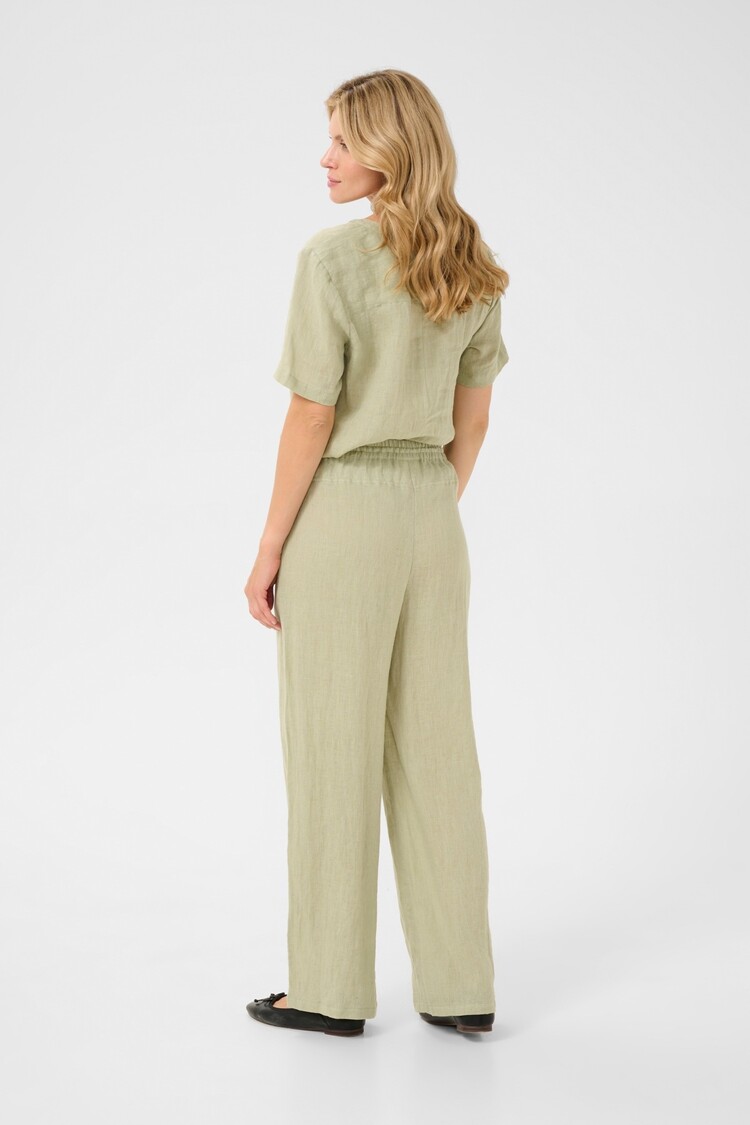 Cream CRBellis linen pant tea Cream