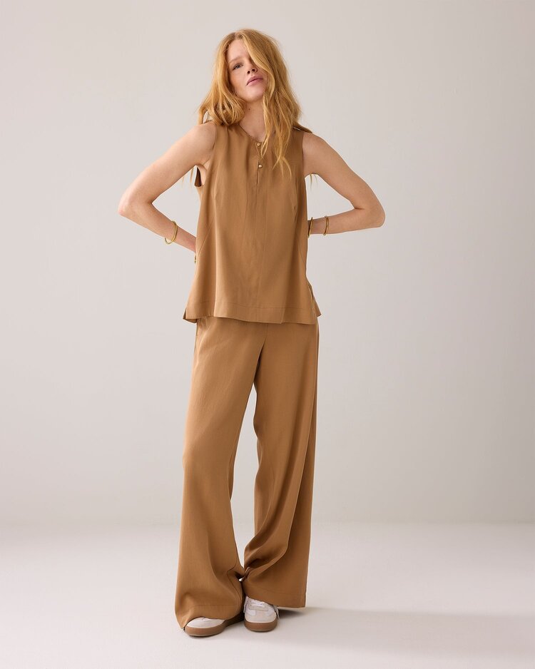 Summum Woman Top tencel peanut Summum Woman