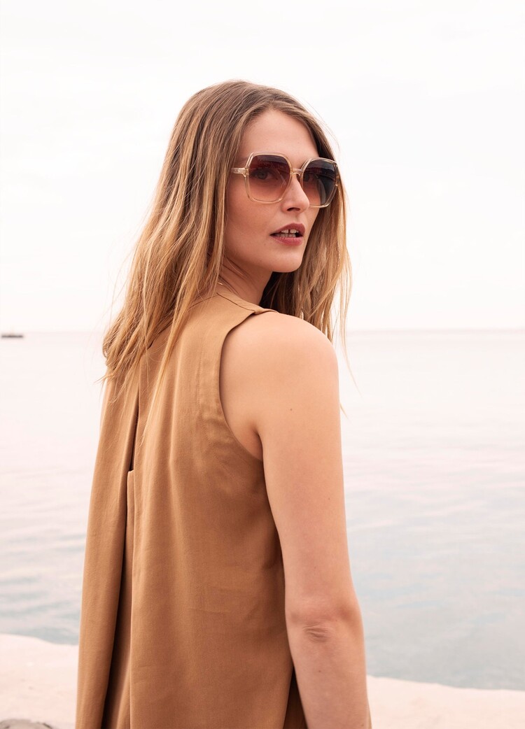 Summum Woman Top tencel peanut Summum Woman