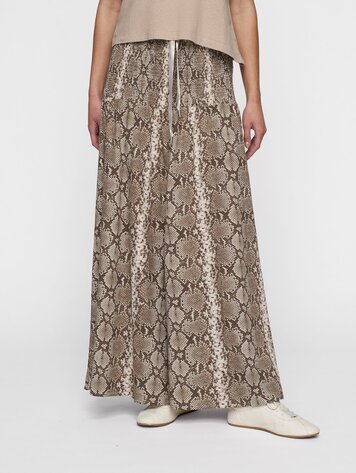 10DAYS Smock skirt snake rope