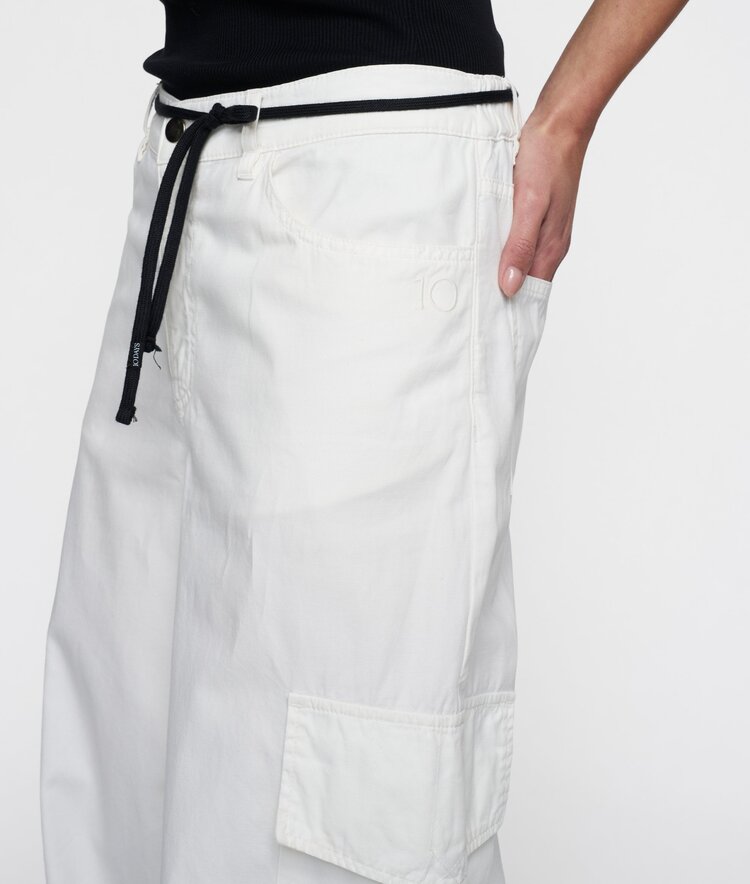 10DAYS Statement safari pants ecru 10Days