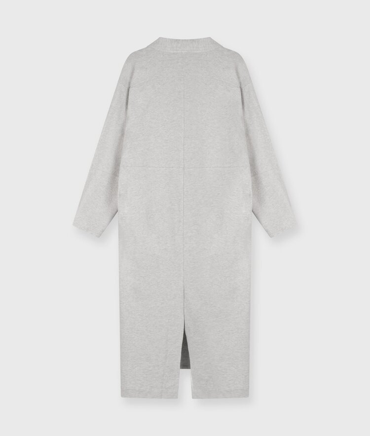 10DAYS Long blazer jersey light grey melee 10Days