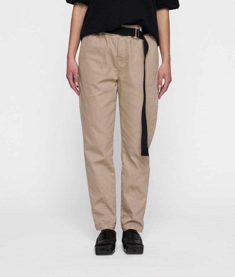 10DAYS Belted pants jog denim rope 10Days