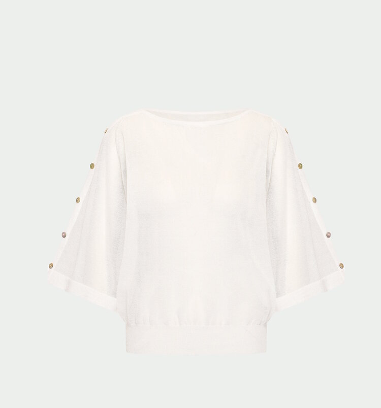 Cilou sweater white Aimee the Label