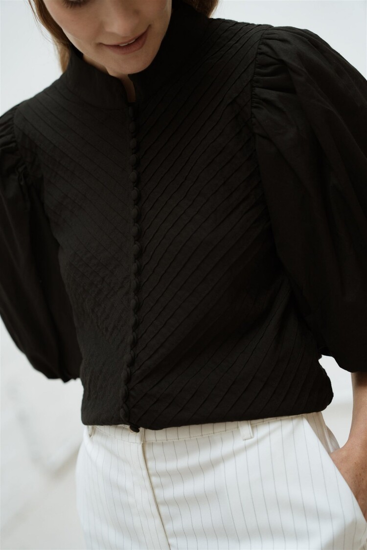 Aímée the label Marieke3 blouse black Aimee the Label