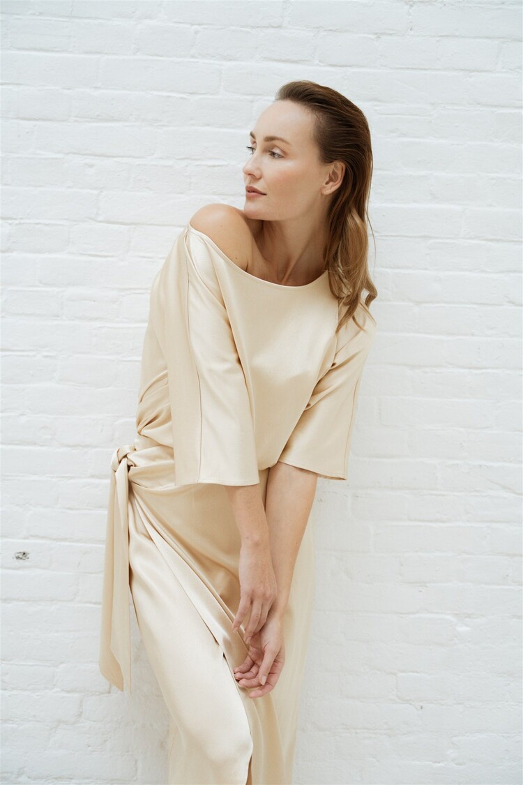 Aímée the label Imre3 top sand Aimee the Label