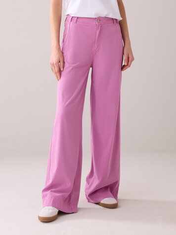 Summum Woman Wideleg skye tencel cyclaam