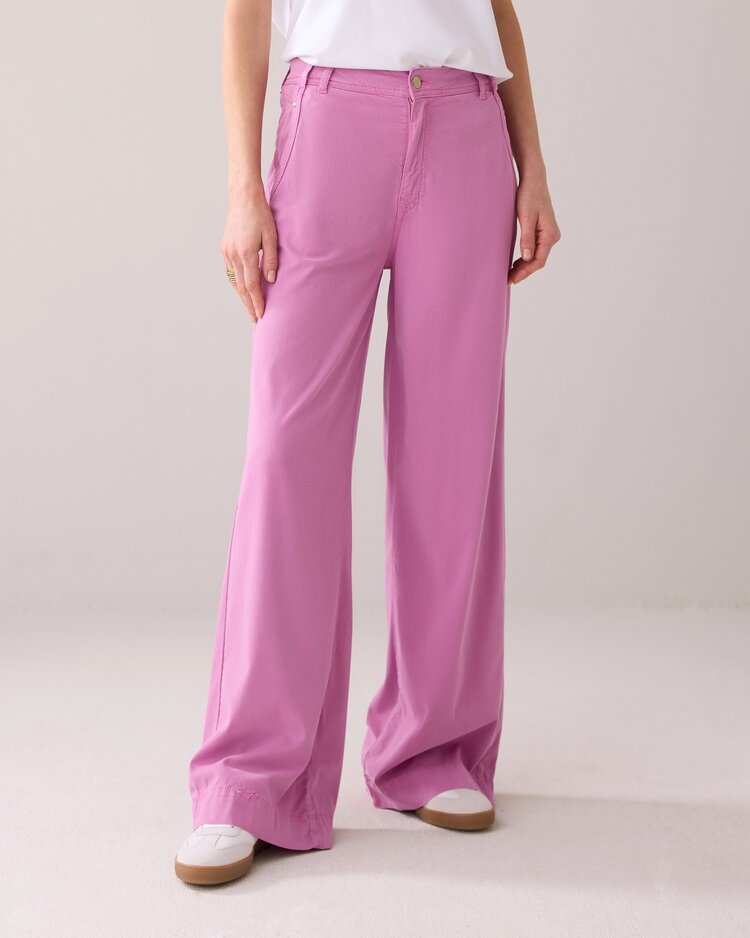 Wideleg skye tencel cyclaam Summum Woman