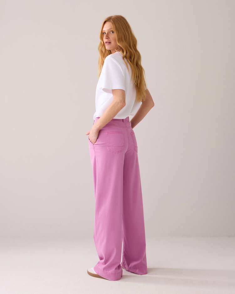 Summum Woman Wideleg skye tencel cyclaam Summum Woman