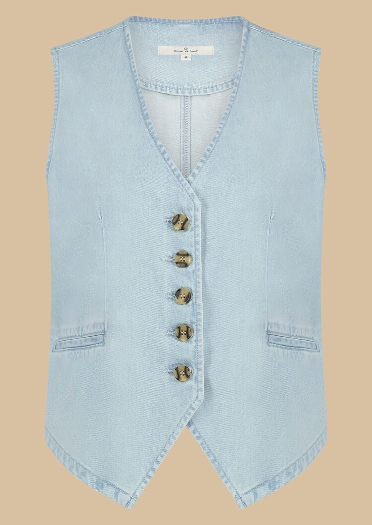 Circle Of Trust Dani gilet waterfall blue Circle of Trust