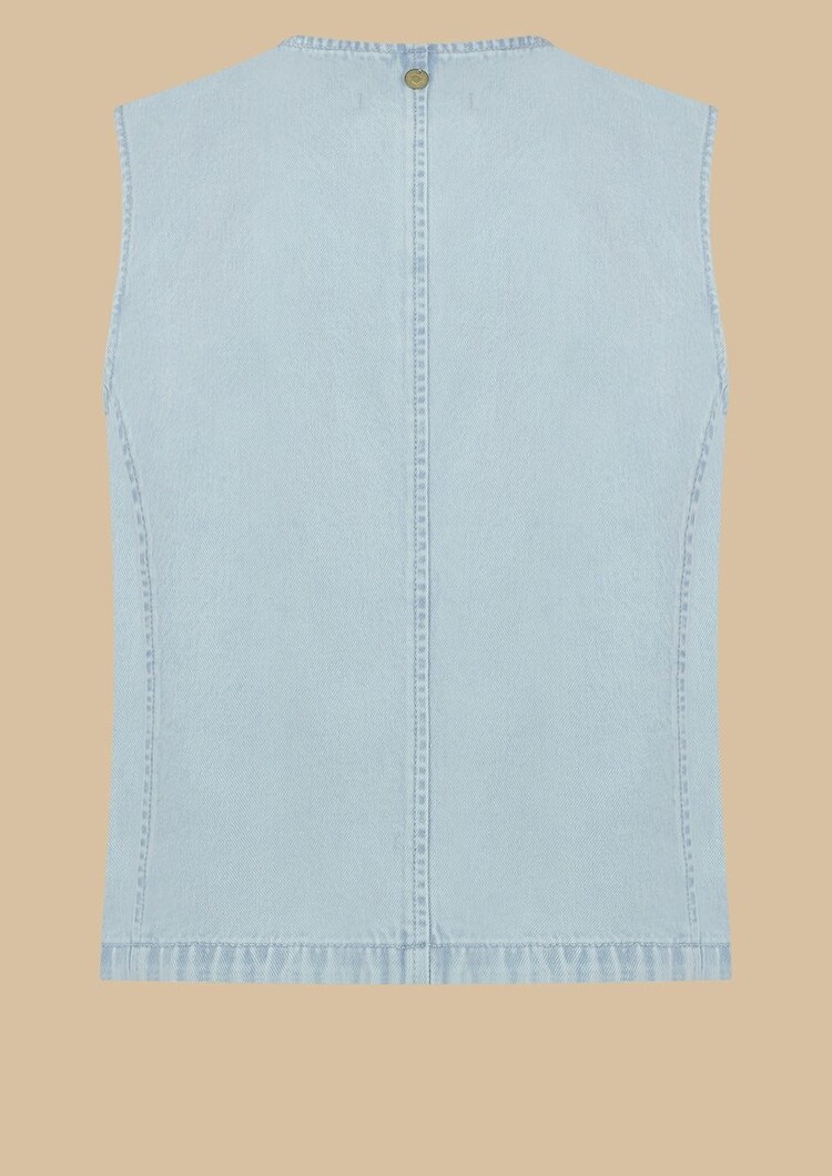 Circle Of Trust Dani gilet waterfall blue Circle of Trust