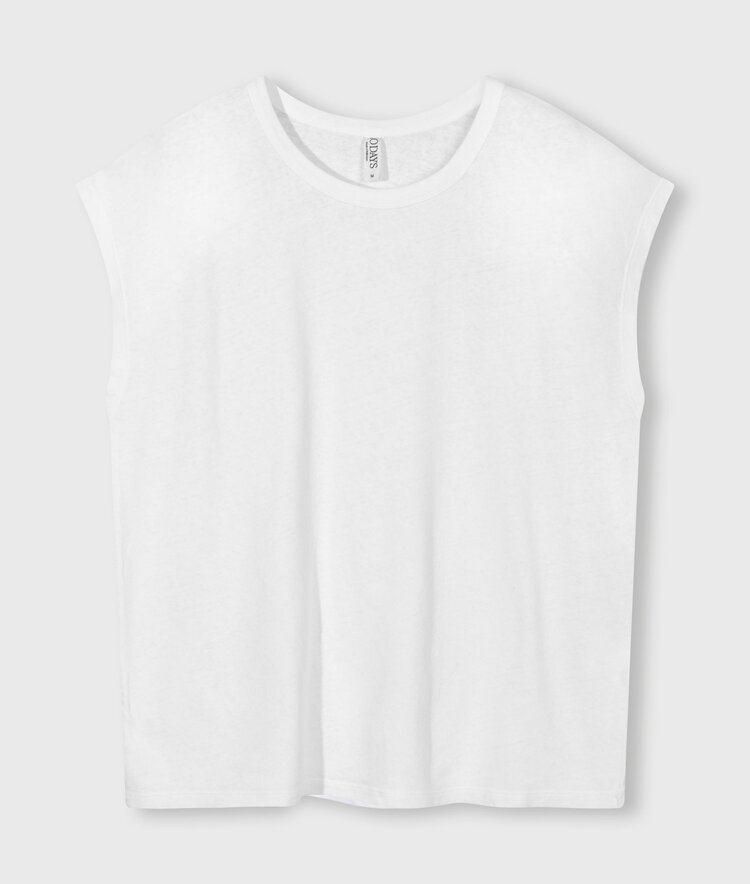 10DAYS Tee linen white 10Days