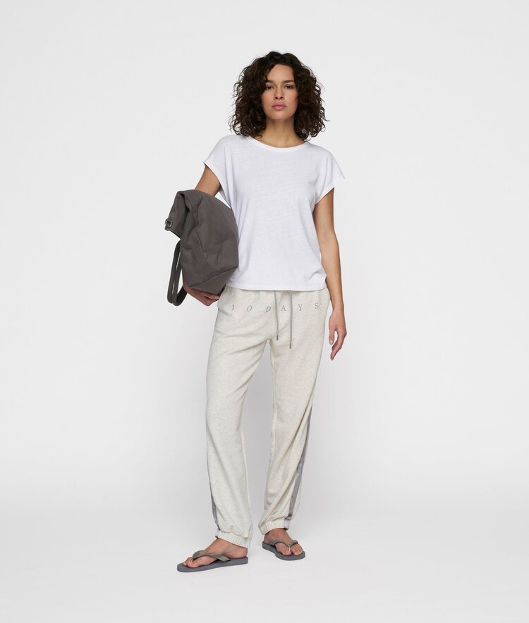 10DAYS Tee linen white 10Days