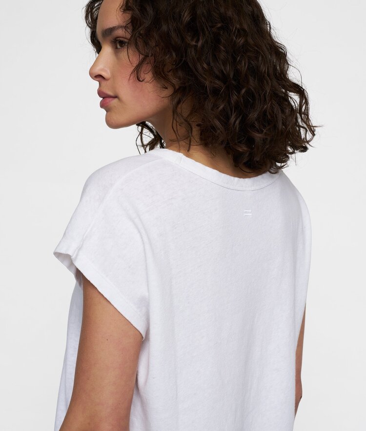 10DAYS Tee linen white 10Days