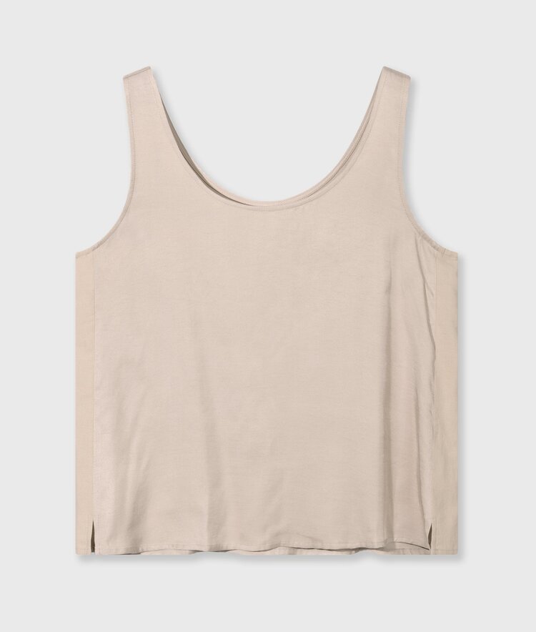 10DAYS Shiny tank top rope 10Days