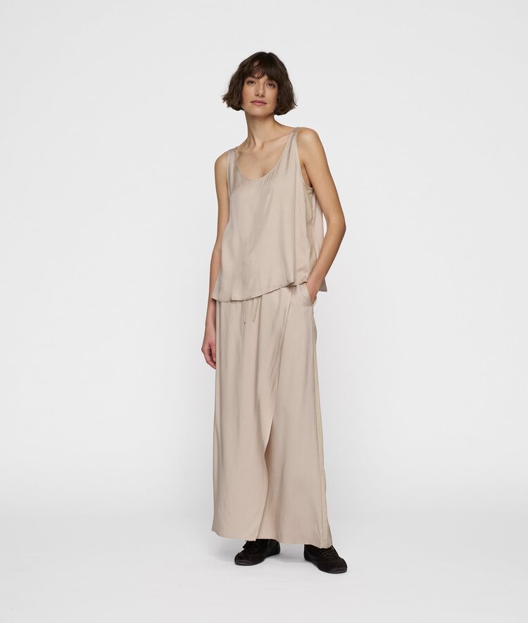 10DAYS Shiny tank top rope 10Days