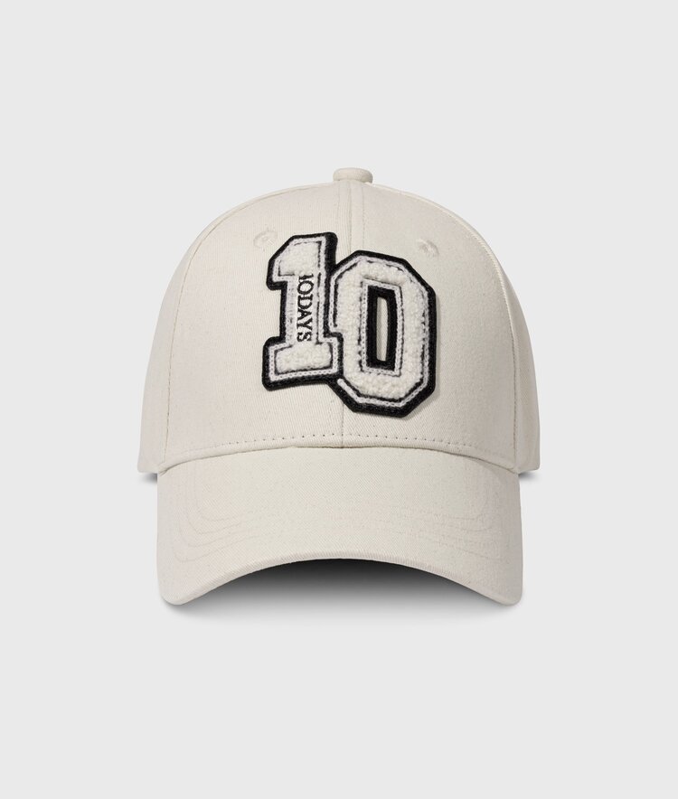 10DAYS Baseball cap 10 ecru 10Days