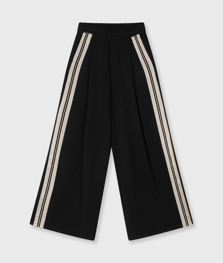 10DAYS Wide pants tape black 10Days