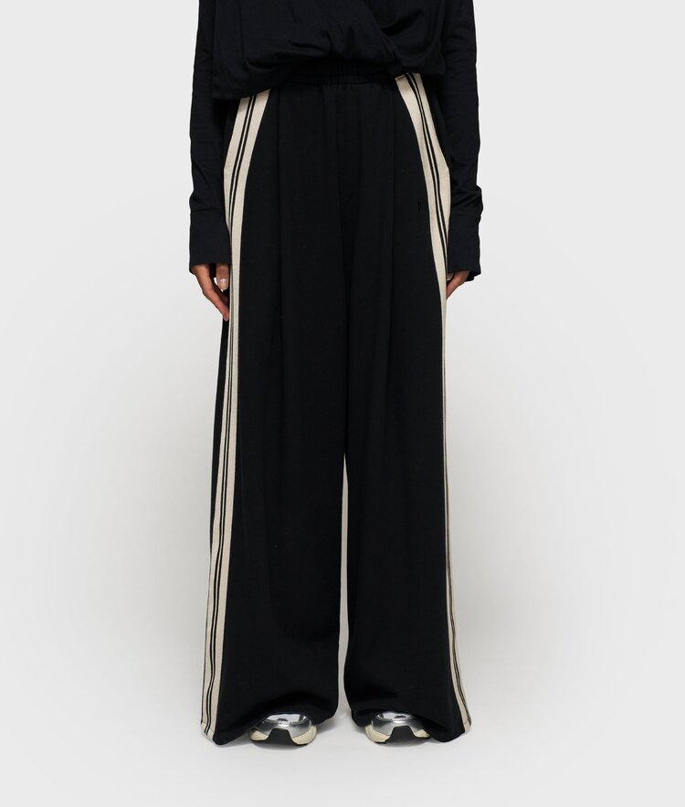 10DAYS Wide pants tape black 10Days