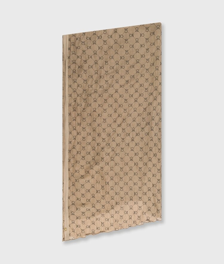 10DAYS Scarf monogram earth 10Days