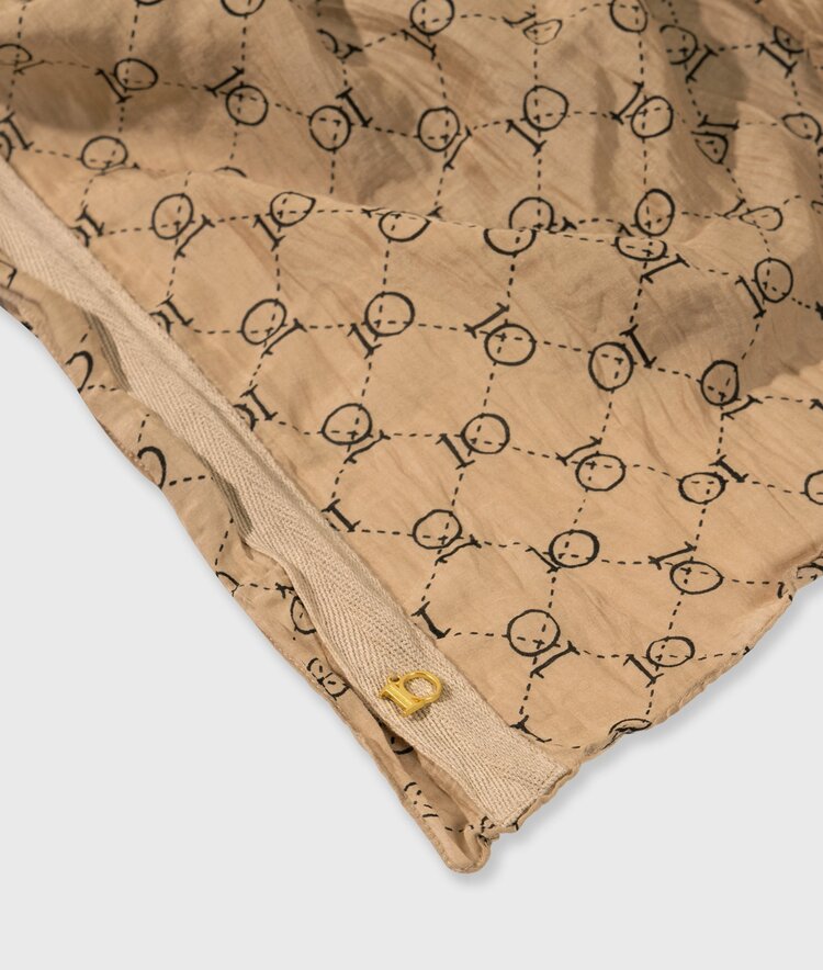 10DAYS Scarf monogram earth 10Days