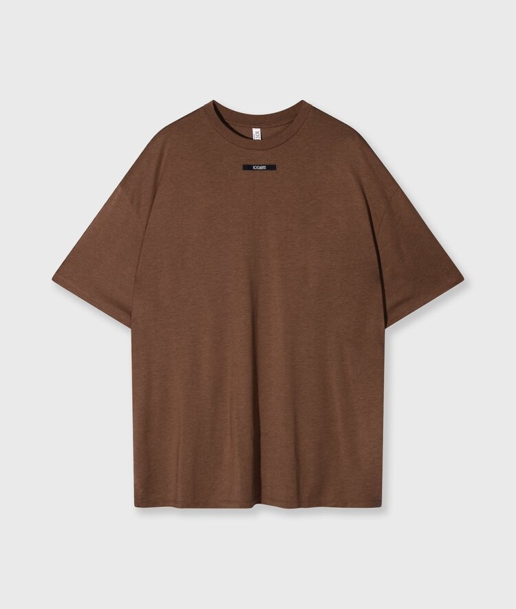 10DAYS Oversized tee jersey truffle 10Days
