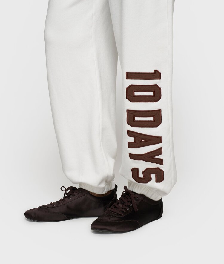 10DAYS Bar jogger fleece ecru 10Days