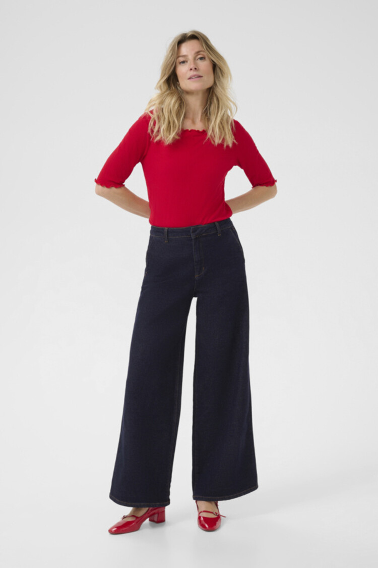 Cream CRVisti pant chicago rinse blue denim tobac Cream