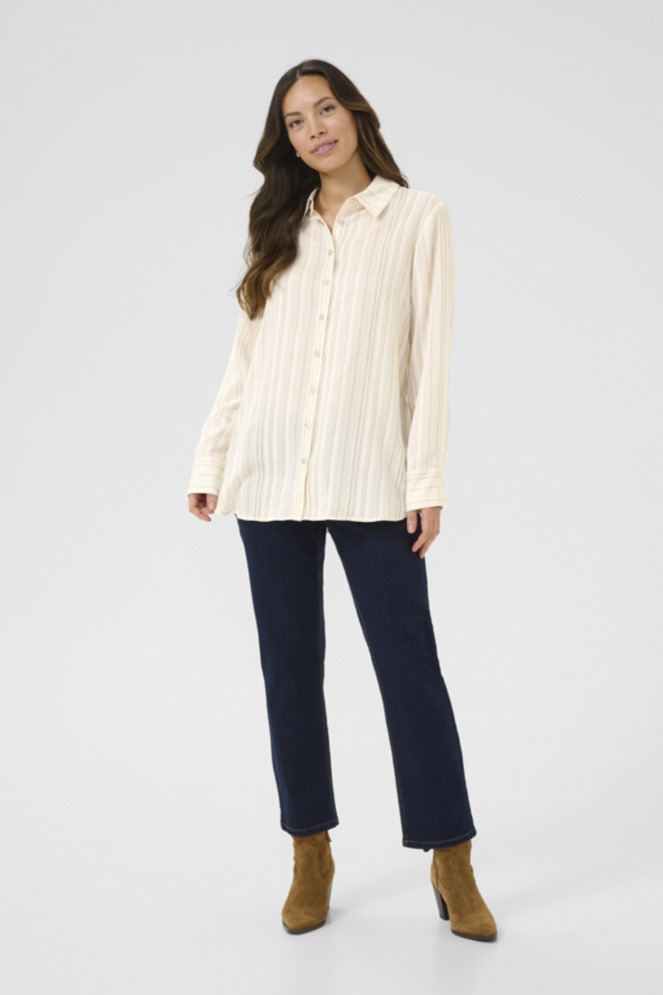 Cream CRVenea Joa shirt birch stripe Cream