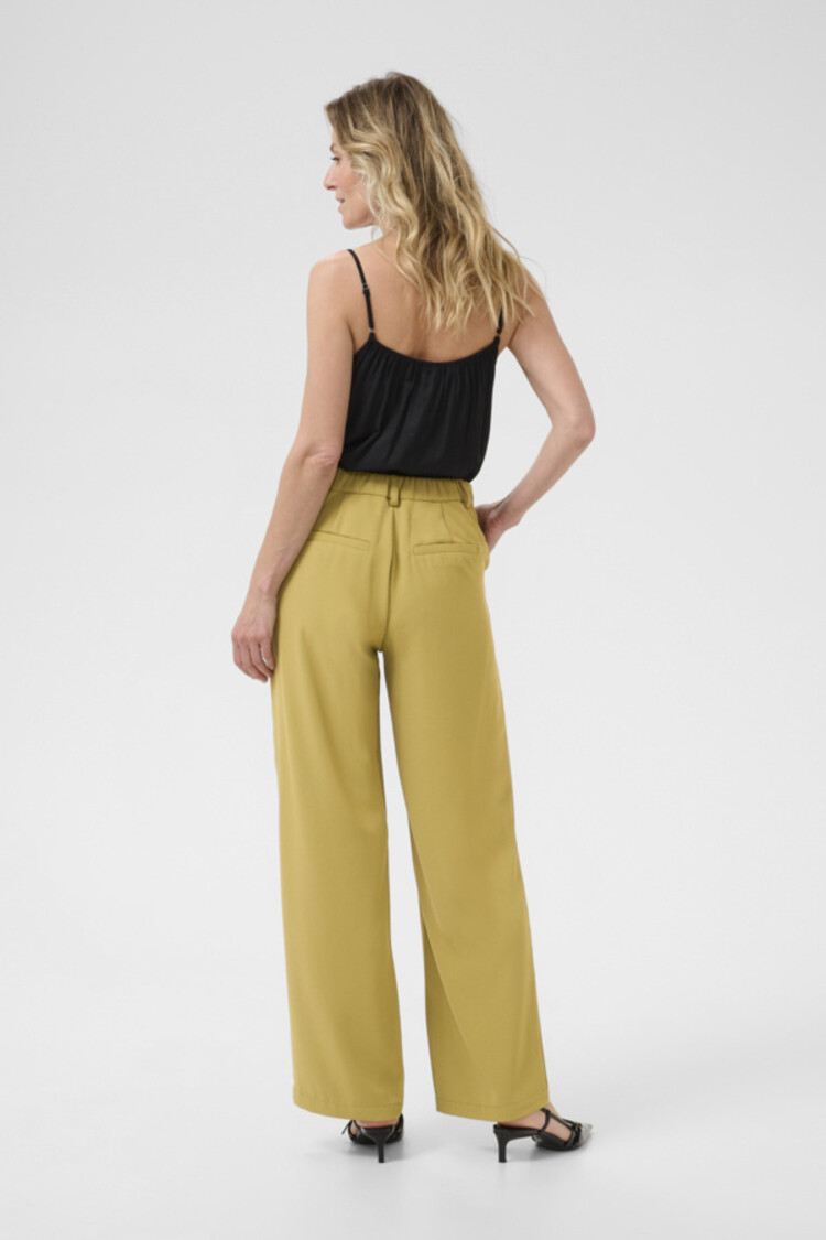 Cream CRCan cocamia pant green moss Cream