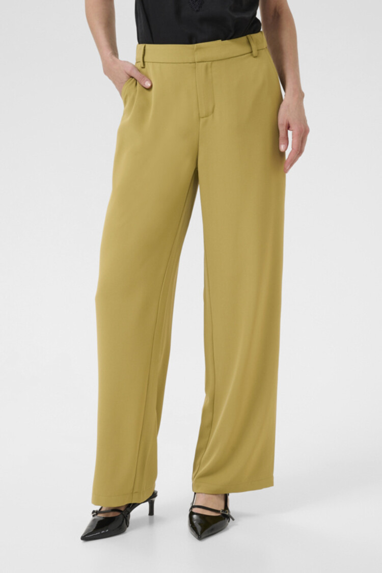 Cream CRCan cocamia pant green moss Cream