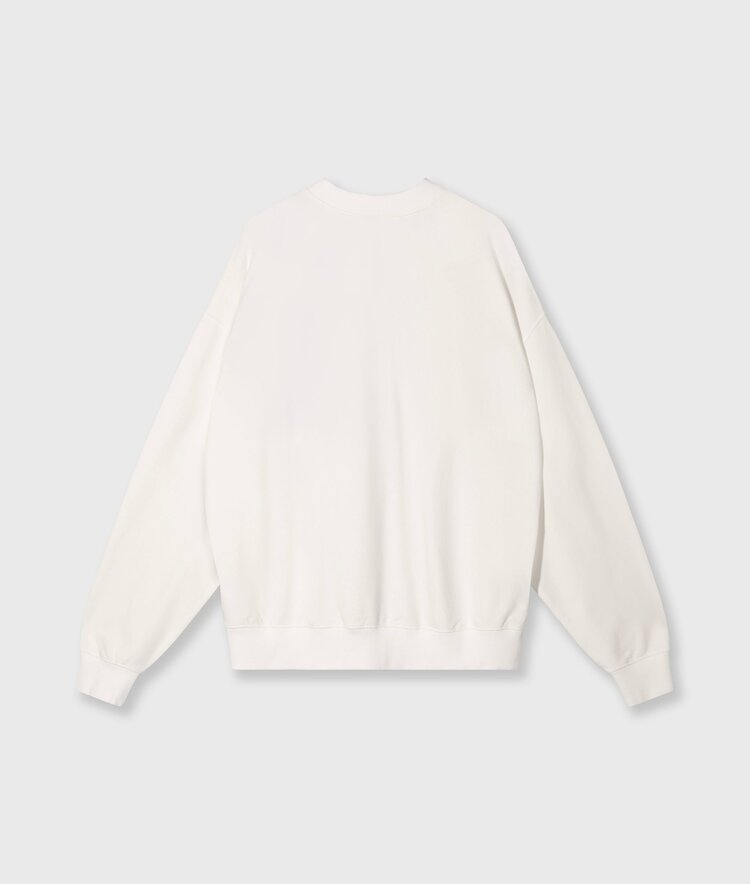 10DAYS Baseball sweater 10 ecru 10Days