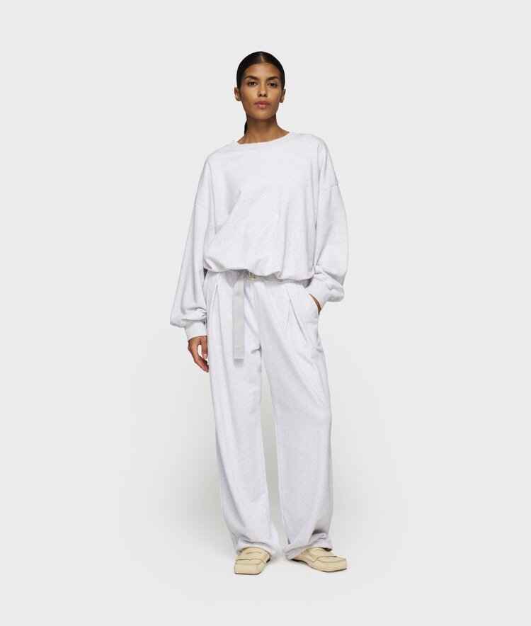 10DAYS Belt jogger white grey melee 10Days