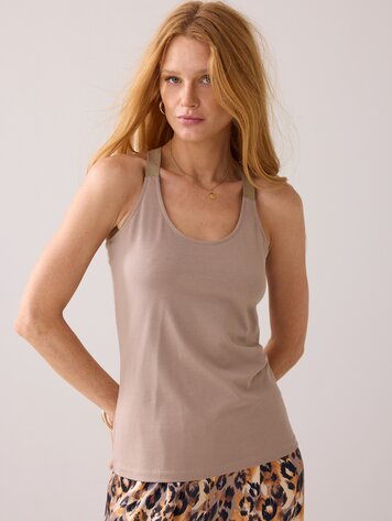 Summum Woman Basic singlet funghi