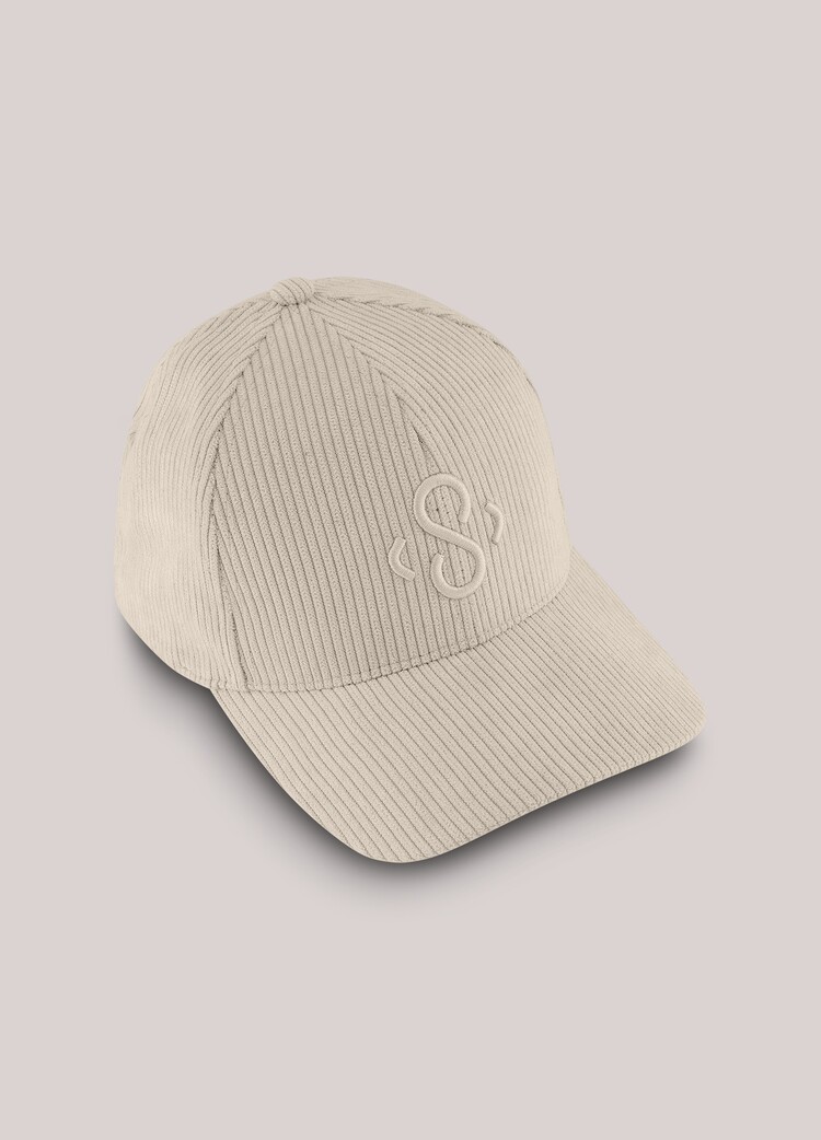 Summum Woman Cap corduroy ivory Summum Woman