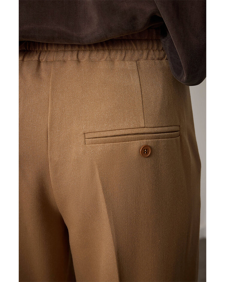 Corel Amsterdam Carmelia pants laminato caramel Corel