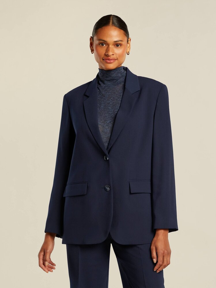 Amber blazer night blue Beaumont