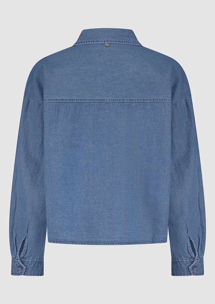 Circle Of Trust Fawn blouse washed denim Circle of Trust