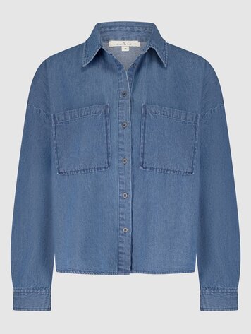 Circle Of Trust Fawn blouse washed denim