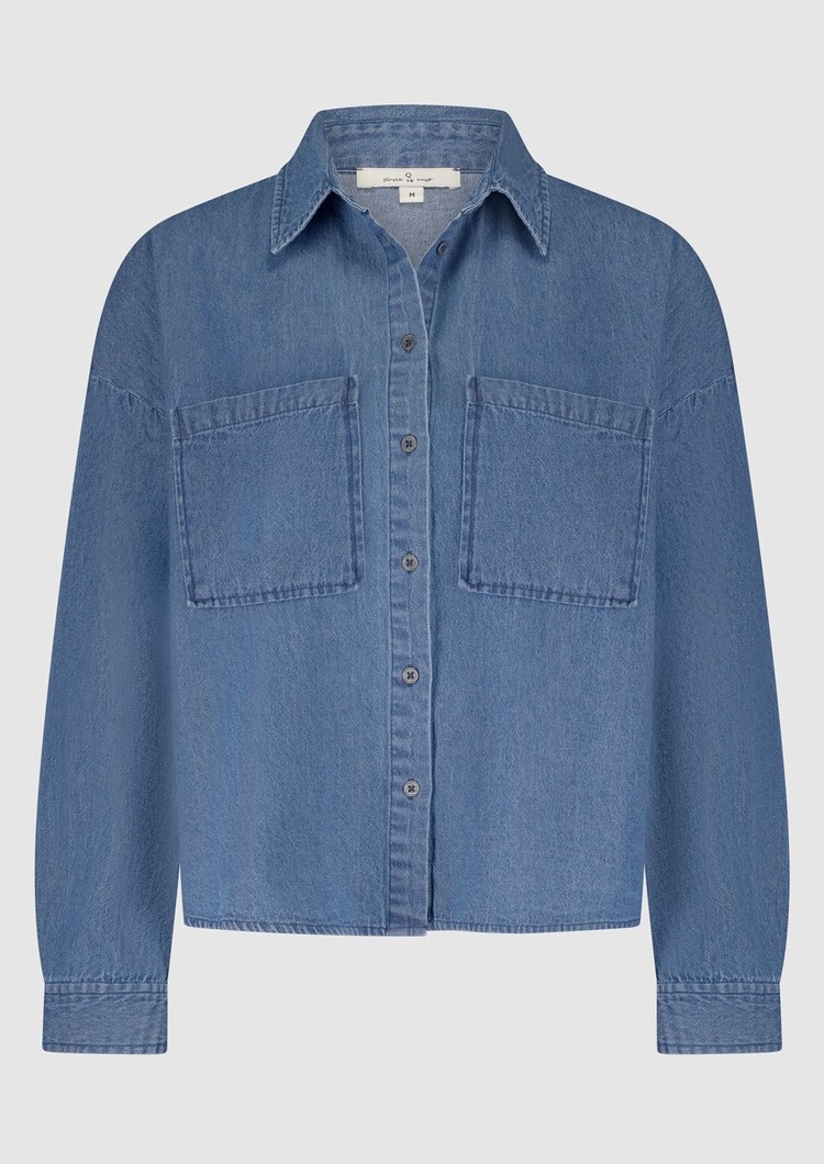 Circle Of Trust Fawn blouse washed denim Circle of Trust