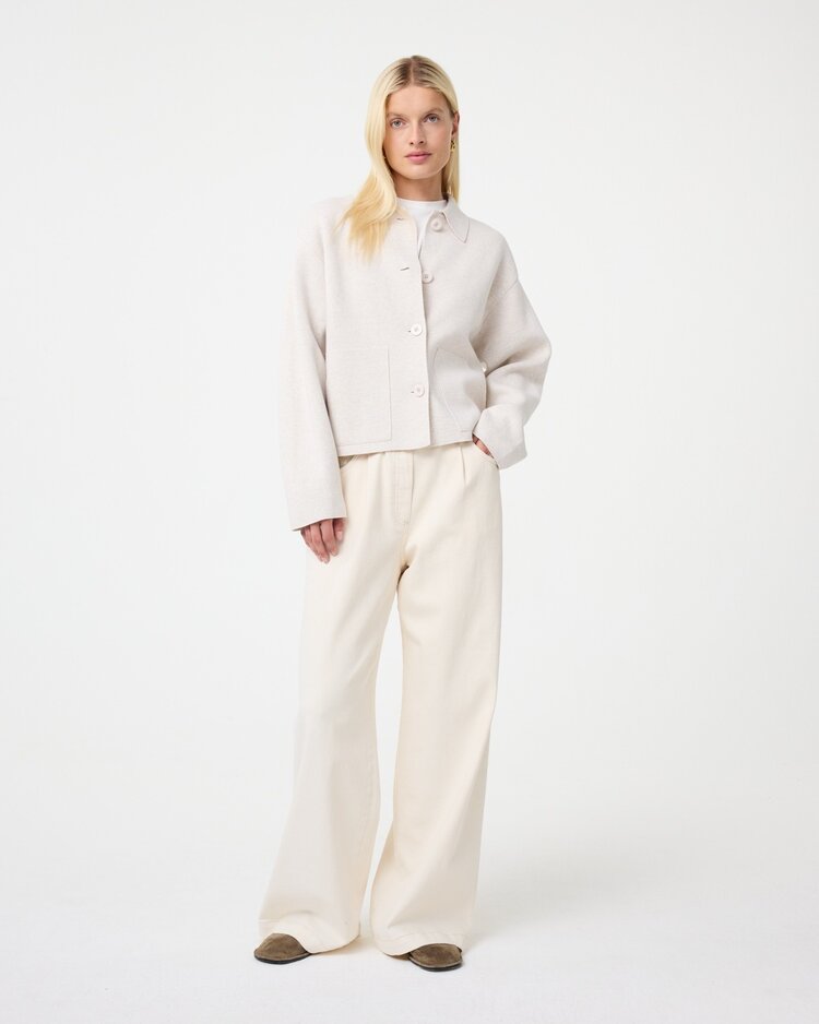 Knit-ted Joy cardigan off white Knit-ted